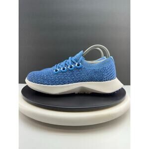 Allbirds Tree Dasher 2 Womens Size 7.5 Buoyant Blue Knit Wool Running Shoes
